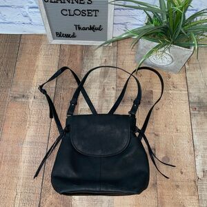 Lucky brand Aery leather backpack